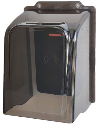 Weatherproof Rain Covers for Outside Door Locks - Plastic Water Shield for Access Control Keypad