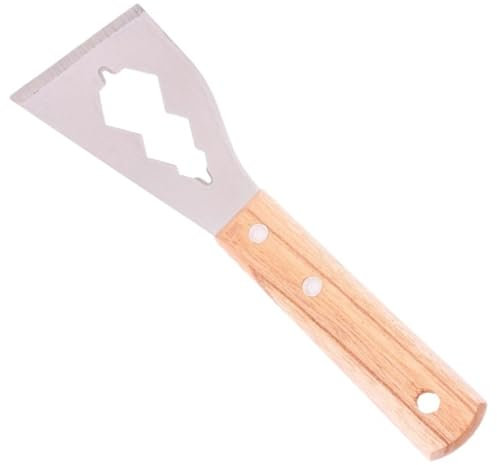 1 Espátula For Polvo De Estilo Japonés, Herramienta For Cubrir Paredes, Decoración, Pala Multifuncional, Espátula Con Mango De Madera