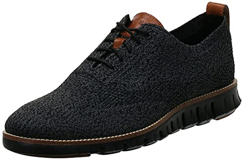 Cole Haan Zerogrand Stitchlite Oxford, snörskor för män, Svart Magnet Svart, 41.5 EU