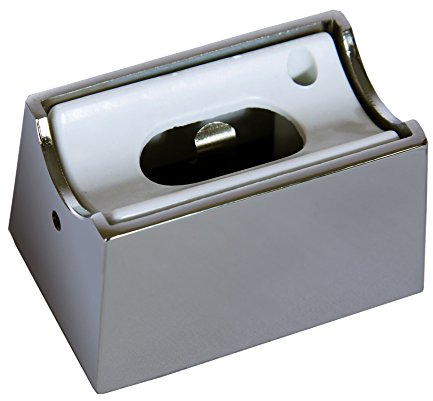 NCC-Licht Fassung für Linienlampen S14d 35W / 60W Glühlampe LED für Osram Linestra Ralina Philinea - hochwertig Farbe Chrom