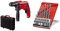 Einhell Schlagbohrmaschine TE-ID 500 E (500 W, Bohrleistung Ø Holz 25 mm, Beton 10 mm, Metall 8 mm, Koffer, inkl. 8-tlg. Steinbohrer-Satz)