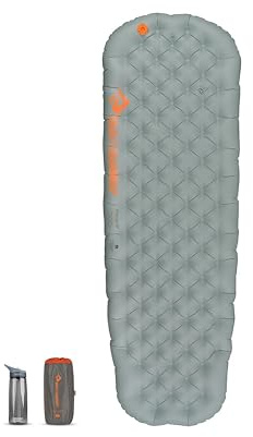 Sea to Summit - Ether Light XT Extreme Insulated Air Isomatte Small - Schlafmatte Für Frauen - Thermolite - 4 Jahreszeiten - Pillow Lock-System - Wandern bei kaltem Wetter - Grey - 470g