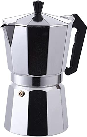 Rianpesn Cafetera Italiana - Cafetera espresso italiana Moka,Cafetera espressoa manual para acampar para hacer capuchino o café con leche