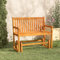 LAPOOH Garten-Schaukelbank, Hollywoodschaukel, Gartenschaukel, Garten Schaukel, Outdoor Schaukel, 110 cm Massivholz Akazie