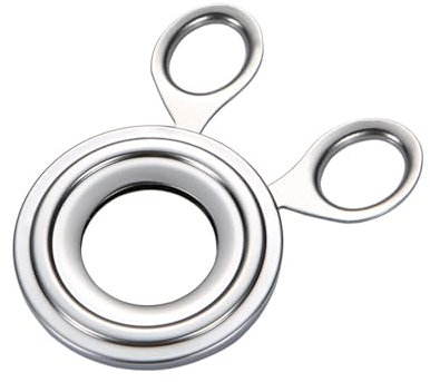 Egg Cutter - TRACOMPAN Stainless Steel Boiled Egg Opener, Duty Shell Remover Tool for Soft/Hard Boiled Eggs, Egg Peeler & Topper Opener - Kitchen Gadget Tool