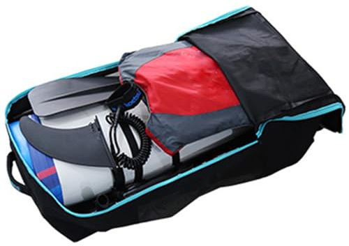 Paddleboard – ryggsäck – 125 l – bärare, resebräda väska | skumvadderad ryggsäcksorganisatör, hållbart uppblåsbart förvaringspaket för ställ upp paddleboard transport vatten äventyr camping