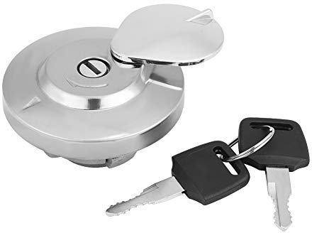 Abdeckung Abschließbarer Benzin-Tankdeckel,Motorrad deckel Für Dragstar 650 Abschließbar,deckelung,deckel Mit 2 Schlüsseln Sha Vt750 Dc C2 Vlx V00 simson s51