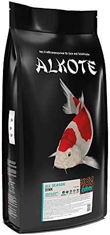 ALKOTE All Season Sink | 12 kg Teichfischfutter, Koifutter