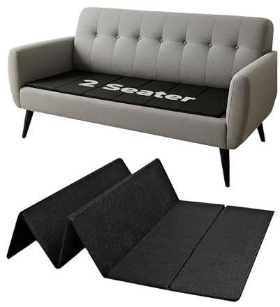 Rohi Durable 𝐒𝐨𝐟𝐚 𝐑𝐞𝐣𝐮𝐯𝐞𝐧𝐚𝐭𝐨𝐫 𝐁𝐨𝐚𝐫𝐝𝐬 – Non-Slip – Adjustable & Foldable Sagging Sofa Support Boards – Settee, Armchair Support – Two Seater (100 x 50 cm)