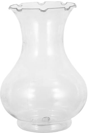 Didiseaon Lot De 6 Vases Hydroponiques : Contenants De Culture en Plastique Transparent – Bouteilles pour Plantes D'avocat, Bulbes De Jacinthe Et Enracinement dans l'eau