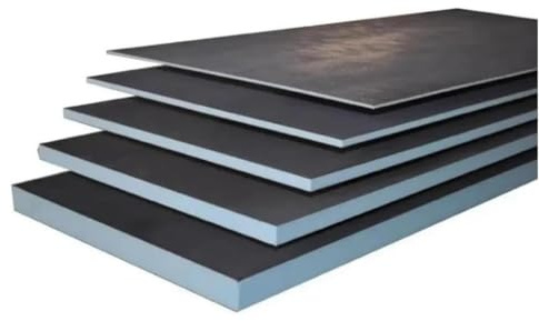 Erfu - Panel de construcción XPS - 10 piezas 1200x600 mm (=7,2 m²) | Placa de construcción impermeable para baño y aseo | Aislamiento de pared y suelo (1200 x 600 x 10 mm)