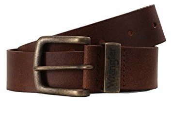 Wrangler Metal Loop Cinturón, Marrón (Cognac 6K), 100 para Hombre