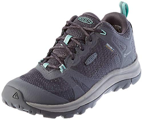 KEEN Damen Terradora 2 Low Height WP Wanderstiefel, Grau (Steel Grey/Ocean Wave), 38.5 EU (5.5 UK)