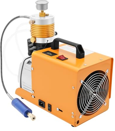 PCP kompressor luftkompressor, 30 Mpa 2 800 rpm högtryck, tryckluftspump, 1 800 W elektrisk högtrycksluftpump, 26,4 gal/min, uppblåsningsvolym 100 l, 220 V AC-motor
