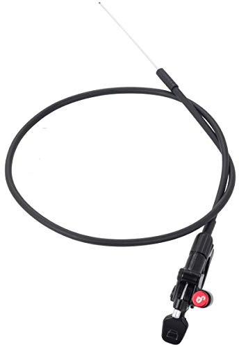 CNC CNCLOL Leva di Blocco remoto Forcella della Bicicletta， Leva Blocco Remoto per Forcella MTB,Rosso