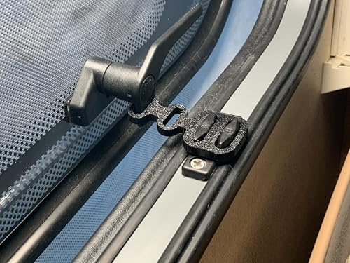 caravan/motorhome window stays 4x small fits latches with security latch button