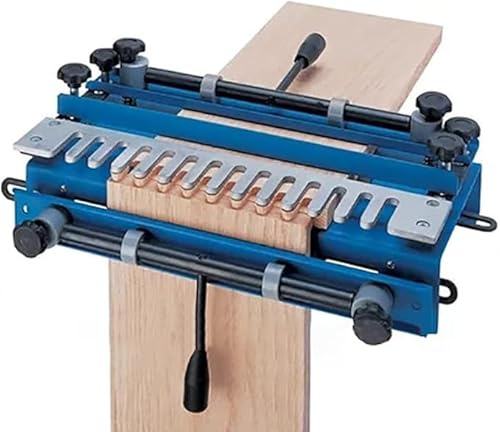 Woodworking Dovetail Jig - Portable Semi-Permeable Die-Cast Joint Mortising Tool for Carpentry
