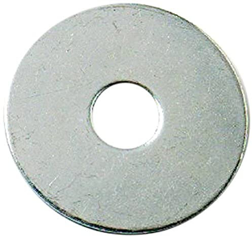 Merriway BH04865 (20 Pcs) Penny Repair Mudguard Fender Washer 38mm Diameter x 10mm Hole - Pack of 20 Pieces