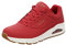 Skechers Damen UNO-Stand on Air Sneaker, Dkrd Dark Red, 43 EU