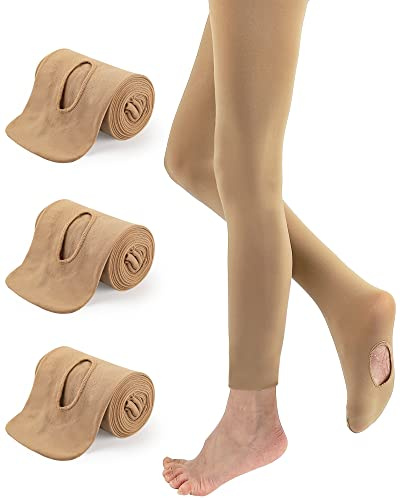 KEREDA Collant da danza per bambini, 110-170, 1/3 pezzi