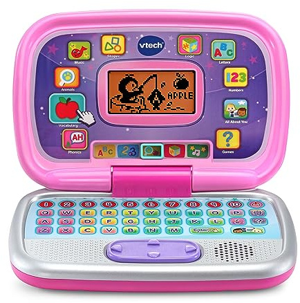 VTech Play Smart Preschool Laptop, Pink