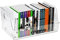 Gzsekken CD Storage Boxes, Acrylic Movie Cases, Video Game Cases, Portable Transparent PET Media Storage, DVD Storage Box Can Store Up to 30 Disc, For Albums/Games/Music/CDs/Books/Blu-ray/DVDs