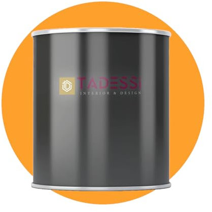 Tadessi Pintura interior amarilla – Vainilla – Pintura de pared lavable mate – Pintura de emulsión – Sin olor y sin disolventes – 1 litro