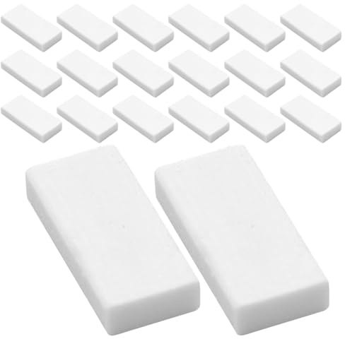 SAFIGLE 50 Borradores Rectangulares para Artistas y Estudiantes, Borradores de Lápiz de Goma de Alta Elasticidad, Ideales para Dibujo, Escuela, Oficina y Uso Doméstico