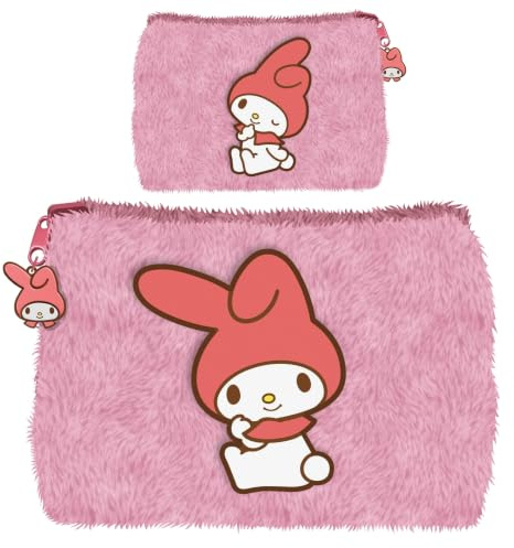 My Melody (söt) plyschpennfodral, officiell licensierad penna