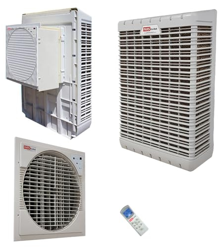 Climatizador evaporativo a pared PARS EcoTech ECOwall-6000 con caudal de 6.000m3/h REALES