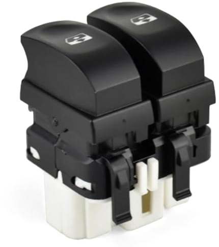 Pulsante Interruttore Controllo alzacristallo anteriore sinistro compatibile per Renault Clio III Modus Thalia II Twingo II OEM: 214943A 214943B 8200214943