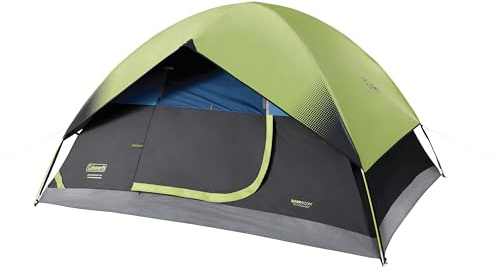 Coleman 4-Person Sundome Dark Room Dome Camping Tent