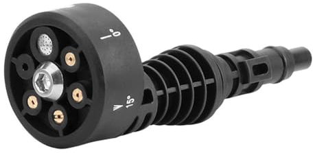 Sbyzm Buse de nettoyeur haute pression, changement rapide 6 en 1 et réglable, embouts de rechange avec connecteur rapide de 6,35 mm, max 4000 psi pour nettoyeur haute pression