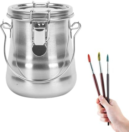 Brush Cleaner, High Performance Brush Cleaner with Removable Porous Filter, Easy Maintenance for Cleaning Water, Spirit, Inks and Turpentine, Practical Tool for Artists and Painters