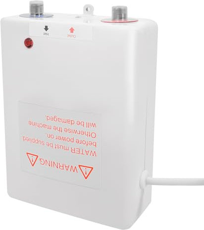 Donened - Durchlauferhitzer 230V 3500W Elektrische Warmwasserbereiter, 3 Sekunden Aufheizzeit, Weiß Mini Warmwasserbereiter, für Waschbecken, KüChen, SpüLbecken