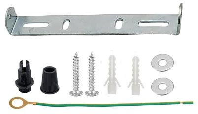 LEDSone Staffa per fissaggio a soffitto con rosetta vintage e accessori (185 mm)