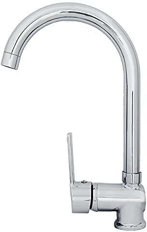 Küchen Küche Armatur Ruby aus Edelstahl Hochdruck Wasserhahn, 360° Schwenkbar Küche Mischbatterie Einhebelmischer