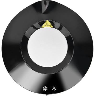 Calentador y Enfriador de Bebidas USB C Enfriador de Bebidas USB Abs USB Power Office Hogar Frío Caliente Posavasos de Doble Propósito Taza de café Alfombrilla Aislada (Negro) (Negro)