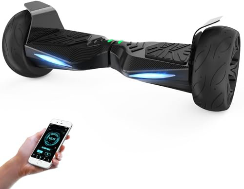 8,5” Off-Road Hoverboards mit Dual-Motor, 36V 4Ah Hochleistungsbatterie, Bluetooth-Lautsprecher und App, Ideal für Kinder und Jugendliche