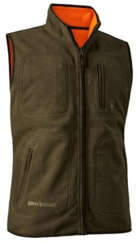 Deerhunter Gamekeeper Vändbar Fleece Väst Stor Vändbar