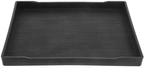 ULTECHNOVO Large Tortoise Food Tray and Water Dish Reptile Bath Bowl for Tortoise Habitat 8.7 X 6.2 X 0.8 Inches Feeding and Bathing Accessory