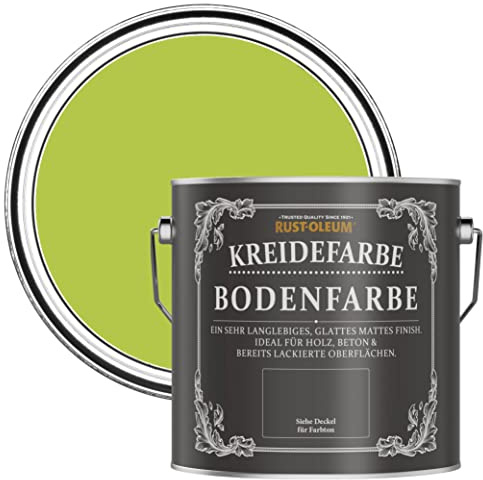 Rust-Oleum Green Scratch-Proof Floor Paint in Matt Finish - Key Lime 2.5L
