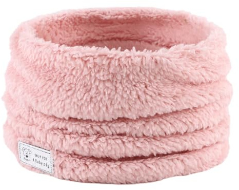 Pesaat Thick Fleece Baby Scarf For Boys Girls Warm Infant Toddler Scarves Kids Neck Warmer Thermal 1-5Y