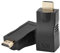Zer One Netzwerk-Verlängerungskabel RJ45 auf HDMI 1.4, 30 m auf Ethernet LAN 5e / 6 Cat, unterstützt RJ45 HDMI Cat 3D 4K Konverter für HDTV HDPC STB (1 Paar)
