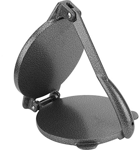 Pressa per Tortilla da 6,5 ​​pollici, Tortillas di Mais Utensili per Pressare la Pasta Roti Press Utensili da Cucina (grigio) Diametro 16,5 Cm, Superficie Antiaderente