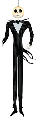Disney The Nightmare Before Christmas Jack Skellington Light and Sound Full Size Poseable Hanging Character Decoration