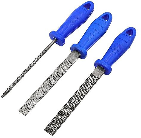 Holzfeile, Reibe aus Kohlenstoffstahl für Holzbearbeitung – Reibe aus hochwertigem Kohlenstoffstahl zum Formen von Metall, Leder,