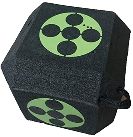 Training Target Square 3D Target Cube 6-Sided Foam Arrow Dice Self-Healing Broadhead Target Archery Target Cube