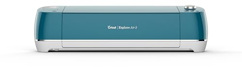 Smarte Bastelmaschine Cricut Explore Air 2 | Limitierte Ausgabe 2024 (Pfauenblau)