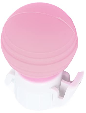 VBESTLIFE Lock för Läskflaska, Kolsyrabehandlare med Vakuumförseglingslock, Fizz Keeper Luftpumpslock för Läsk, Läckagesäker Silikonflaska, Sodasparare för Dryckens Fräschör (Rosa)